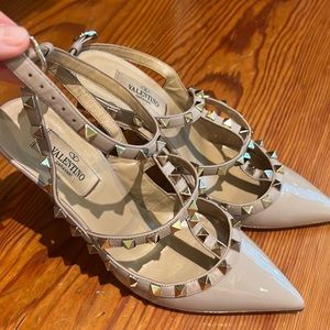 Authentic Valentino Garavini rockstud heel